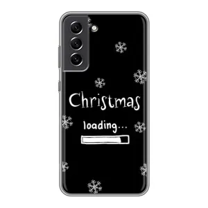 Різдвяні, Святкові Чохли для Самсунг Гелексі С21 ФЕ (Christmas loading)