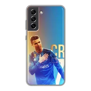 Чехол Криштиану Роналду для Samsung Galaxy S21 FE (AlphaPrint) (CR7 Real)