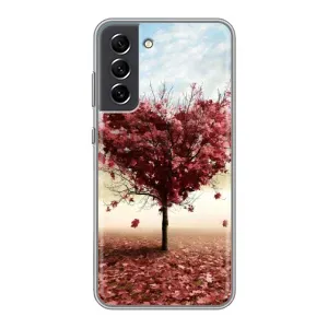 Чехлы для любимой на Самсунг Гелексі С21 ФЕ (VPrint) (Дерево серце)