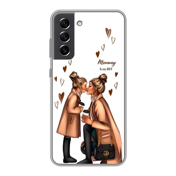 Чохол з принтом «Донька і мама» для Samsung Galaxy S21 FE