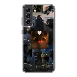 Чохол як приборкати дракона на Samsung Galaxy S21 FE (Дракон колаж)