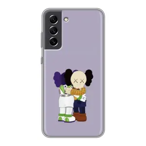 Чохли для Samsung Galaxy S21 FE - Bearbrick Louis Vuitton (PREMIUMPrint) (Дружба Беарбрік)