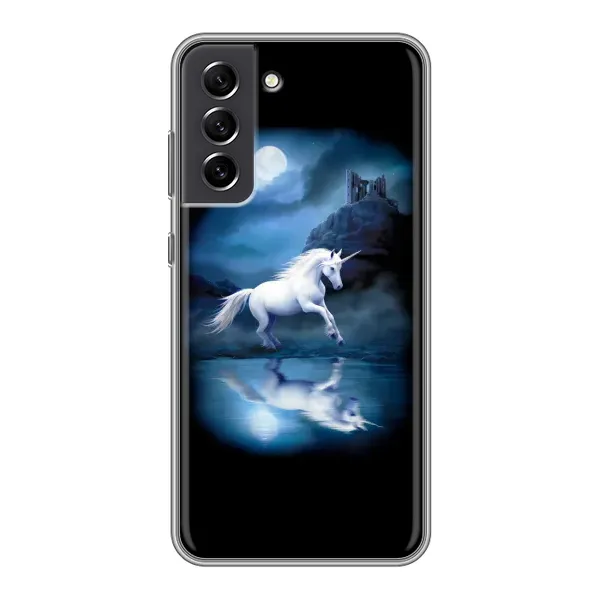 Чехол с принтом «Единорог» для Samsung Galaxy S21 FE Чехол с принтом «Единорог» для Samsung Galaxy S21 FE