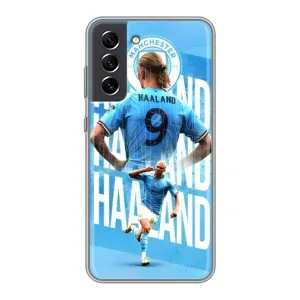 Чехлы с футболистом Ерлинг Холанд для Samsung Galaxy S21 FE (AlphaPrint) (Erling Haaland)
