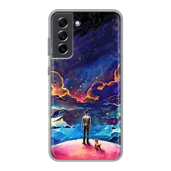Чехол с принтом «Галактический вид» для Samsung Galaxy S21 FE Чехол с принтом «Галактический вид» для Samsung Galaxy S21 FE