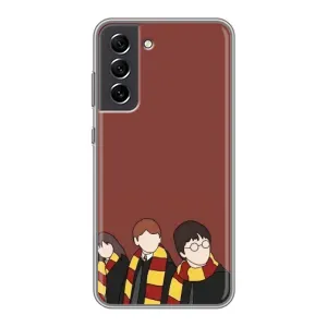 Чохли з Гаррі Поттером для Samsung Galaxy S21 FE (AlphaPrint) (Гарі з друзями)