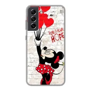 Чохол Disney Mouse Samsung Galaxy S21 FE (PREMIUMPrint) (Heart Minni)