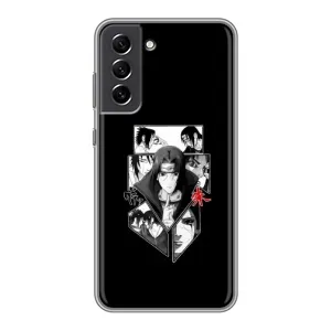 Чохли на тему: Ітачи Учіха для Samsung Galaxy S21 FE (AlphaPrint) (колаж Ітачі)