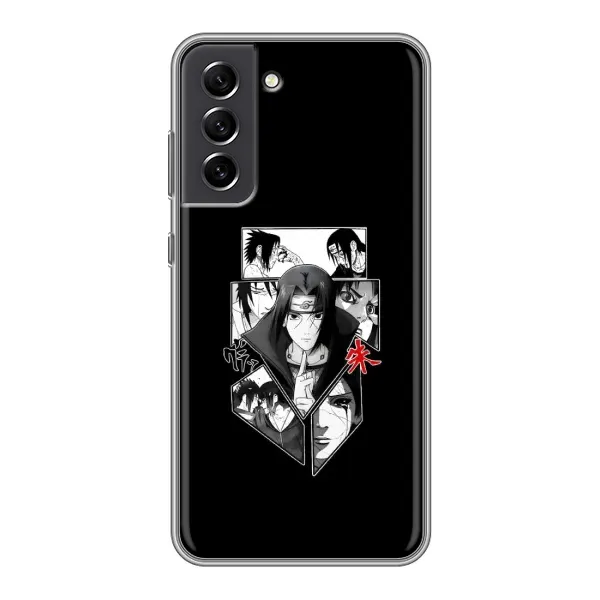 Чехол с принтом «коллаж Итачи» для Samsung Galaxy S21 FE Чехол с принтом «коллаж Итачи» для Samsung Galaxy S21 FE