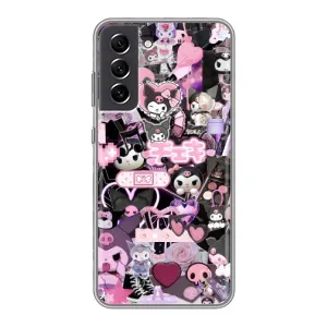 Чохол з кроликом Куромі на Samsung Galaxy S21 FE (Колаж Куромі)