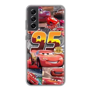 Силіконовий чохол Маквін для Samsung Galaxy S21 FE (Колаж Блискавка Маквін)