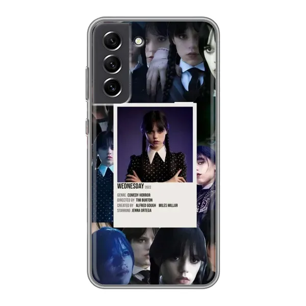 Чехол с принтом «коллаж Уэнздей» для Samsung Galaxy S21 FE