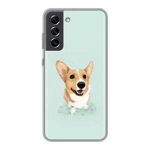 Чохли з собаками для Samsung Galaxy S21 FE (VPrint) (Коргі)