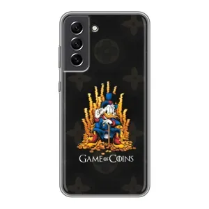 Чехли для Samsung Galaxy S21 FE - Скрудж МакДак Louis Vuitton (PREMIUMPrint) (Король грошей)