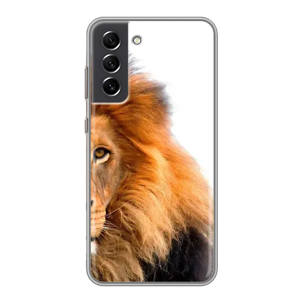 Чохол з принтом «Лев грива» для Samsung Galaxy S21 FE