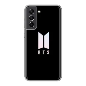 Чохли BTS для Samsung Galaxy S21 FE (AlphaPrint) (Лого BTS)