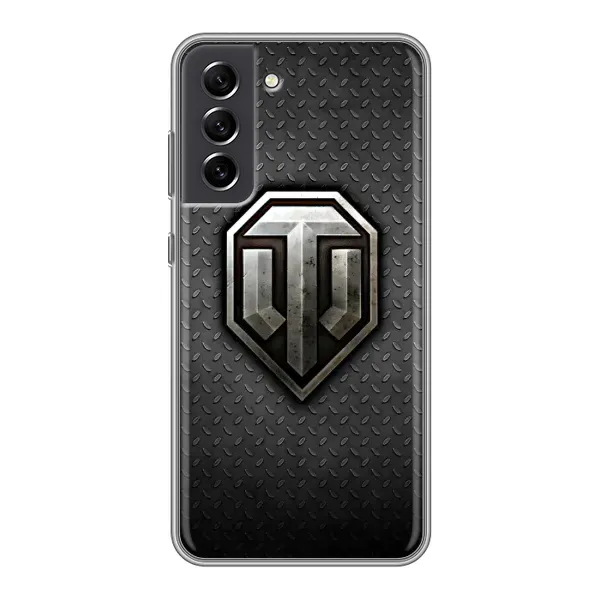 Чохол з принтом «Лого Tanks» для Samsung Galaxy S21 FE