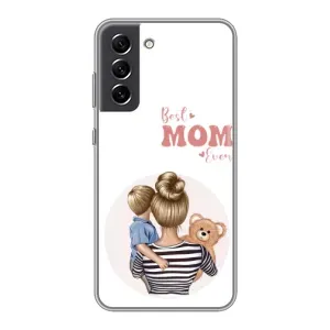 Чохли для мами на Samsung Galaxy S21 FE (Мама і син)