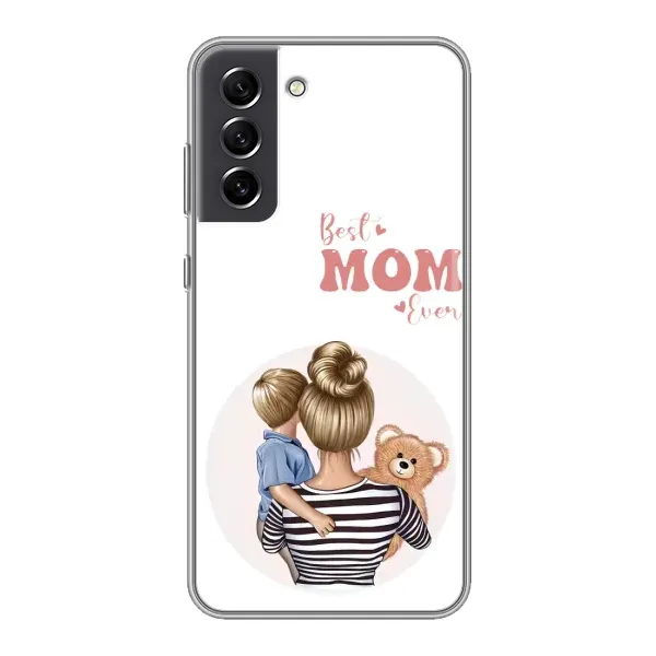 Чохол з принтом «Мама і син» для Samsung Galaxy S21 FE