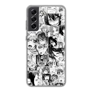 Анимешный чехол для Samsung Galaxy S21 FE (Ahegao manga)