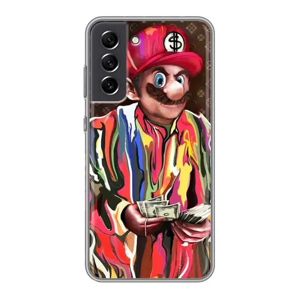 Чехол с принтом «Mario LV» для Samsung Galaxy S21 FE