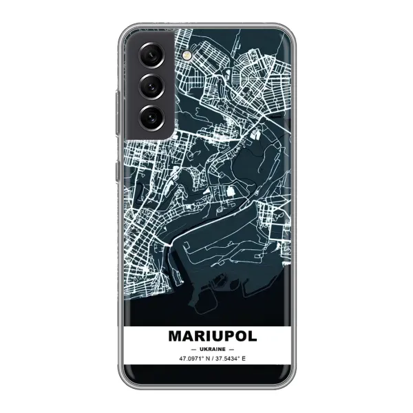 Чохол з принтом «Маріуполь» для Samsung Galaxy S21 FE