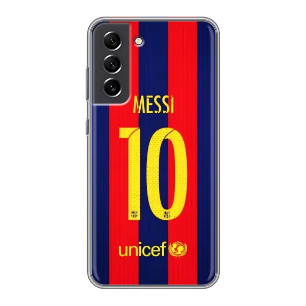 Чехол с принтом «Messi Barca 10» для Samsung Galaxy S21 FE Чехол с принтом «Messi Barca 10» для Samsung Galaxy S21 FE