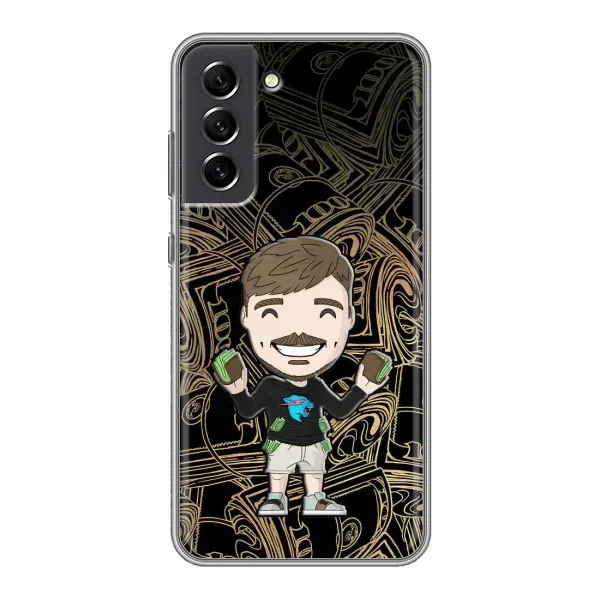 Чехол с принтом «Mister Beast» для Samsung Galaxy S21 FE