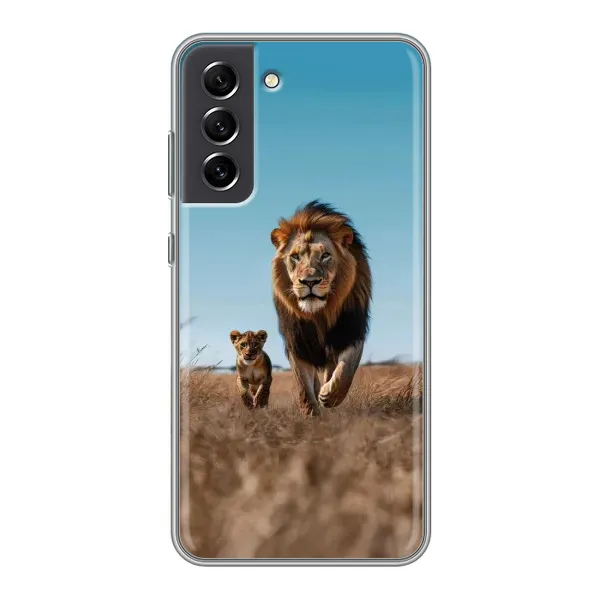 Чехол с принтом «Мусафа и Симба» для Samsung Galaxy S21 FE