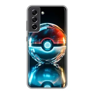 Чехол с Пикачу на Samsung Galaxy S21 FE (Мяч Пикачу)