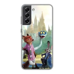 Чохол Зоотрополіс на Samsung Galaxy S21 FE (Герої мультфільму Зоотрополіс)