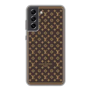 Чохли Луі Вітон для Samsung Galaxy S21 FE (AlphaPrint - LOUIS VUITTON) (шпалери LV)