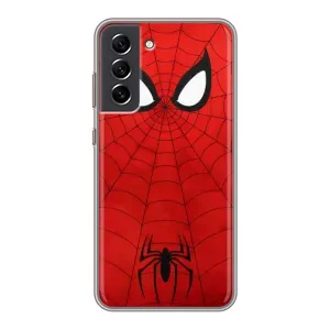 Чехол с человеком пауком для Samsung Galaxy S21 FE - (AlphaPrint) (Паук (Марвел))