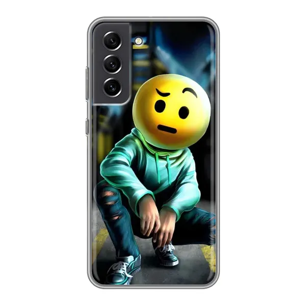 Чехол с принтом «Парень смайл» для Samsung Galaxy S21 FE