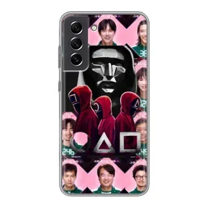 Чохол Гра в кальмара для Samsung Galaxy S21 FE (Учасники Гра кальмара)