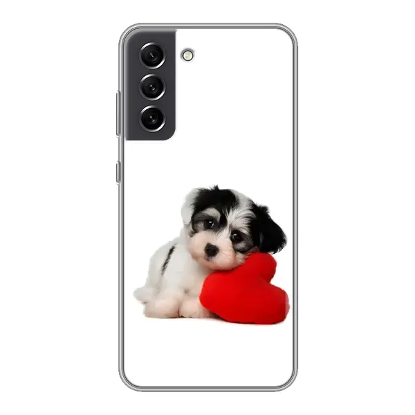Чохол з принтом «Песик» для Samsung Galaxy S21 FE