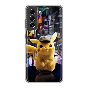 Чохли з крутими принтами для Samsung Galaxy S21 FE - (PREMIUMPrint) (Пикачу)