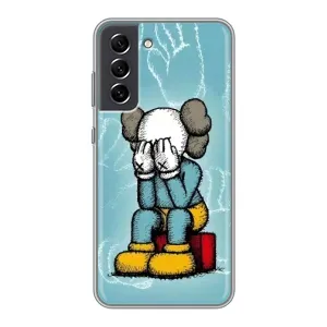Чохли для Samsung Galaxy S21 FE - Bearbrick Louis Vuitton (PREMIUMPrint) (Плач Bearbrick)