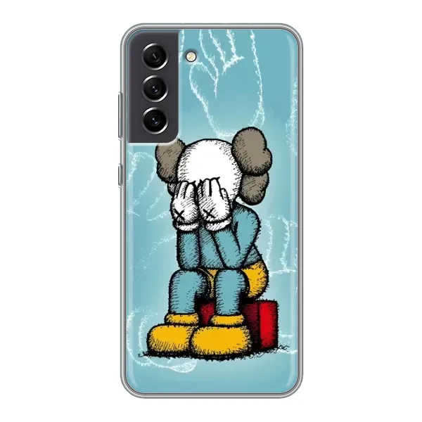 Чехол с принтом «Плач Bearbrick» для Samsung Galaxy S21 FE