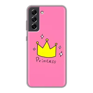 Чехол с картинкой (Стильные) для Самсунг С21 ФЕ - (AlphaPrint) (Princess)