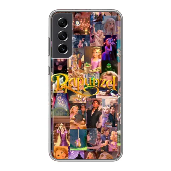 Чехол с принтом «Коллаж Рапунцель» для Samsung Galaxy S21 FE