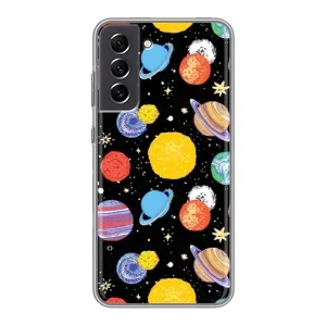 Космічні Чохли для Самсунг Гелексі С21 ФЕ (VPrint) (Намальовані планети)