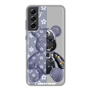 Круті Чохли Луі Віттон для Samsung Galaxy S21 FE (AlphaPrint) (Робот Медведик)