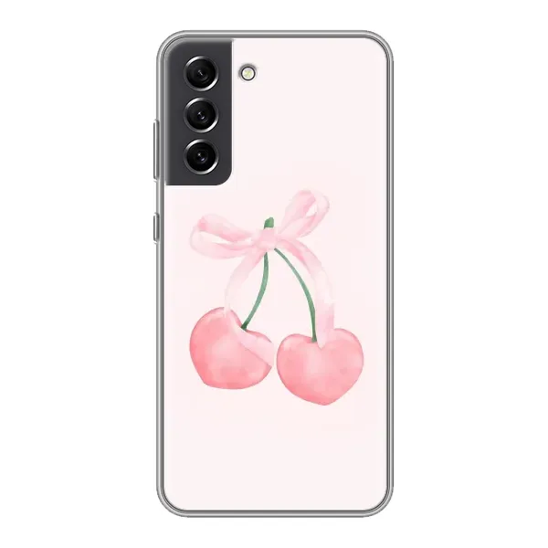 Чохол з принтом «Рожеві вишні» для Samsung Galaxy S21 FE Чохол з принтом «Рожеві вишні» для Samsung Galaxy S21 FE
