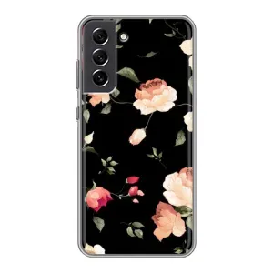 Чохли з квітами для Samsung Galaxy S21 FE (VPrint) (Трояндочки)
