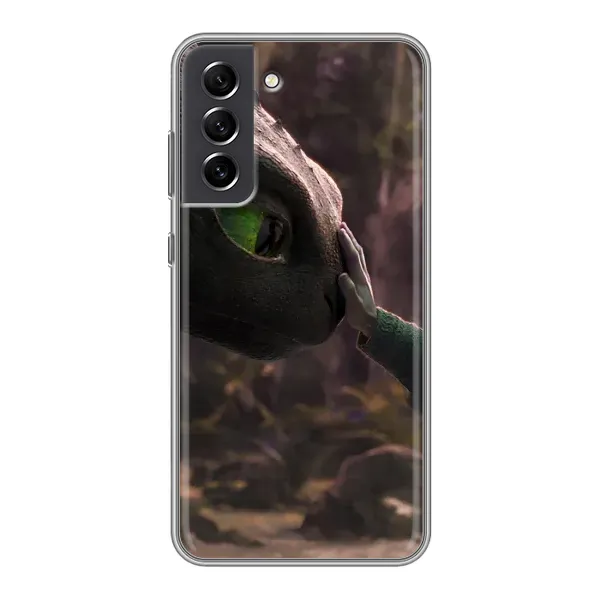 Чохол з принтом «Сцена з драконом» для Samsung Galaxy S21 FE