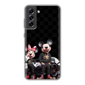Чохол Disney Mouse Samsung Galaxy S21 FE (PREMIUMPrint) (Родина Маусів)