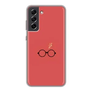 Чохли з Гаррі Поттером для Samsung Galaxy S21 FE (AlphaPrint) (шрам та окуляри)
