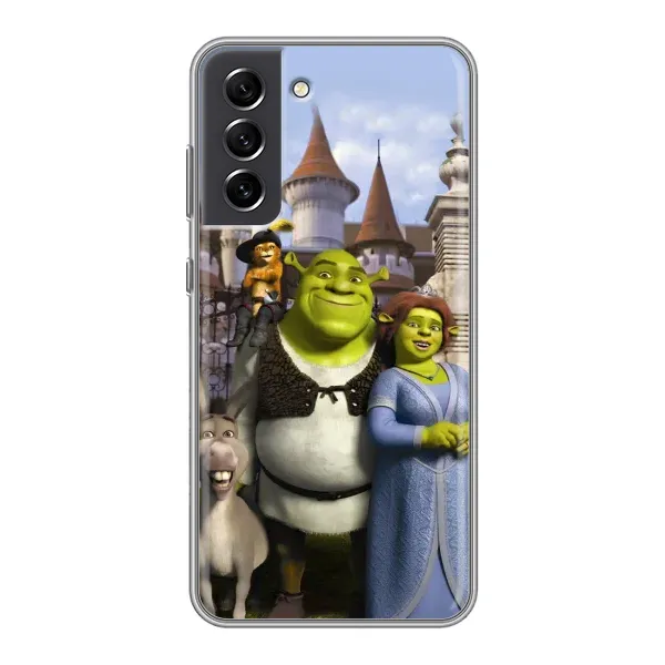 Чехол с принтом «Сказочные герои Шрека» для Samsung Galaxy S21 FE Чехол с принтом «Сказочные герои Шрека» для Samsung Galaxy S21 FE