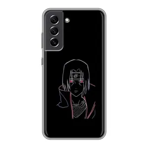 Чохли на тему: Ітачи Учіха для Samsung Galaxy S21 FE (AlphaPrint) (силует Ітачі)
